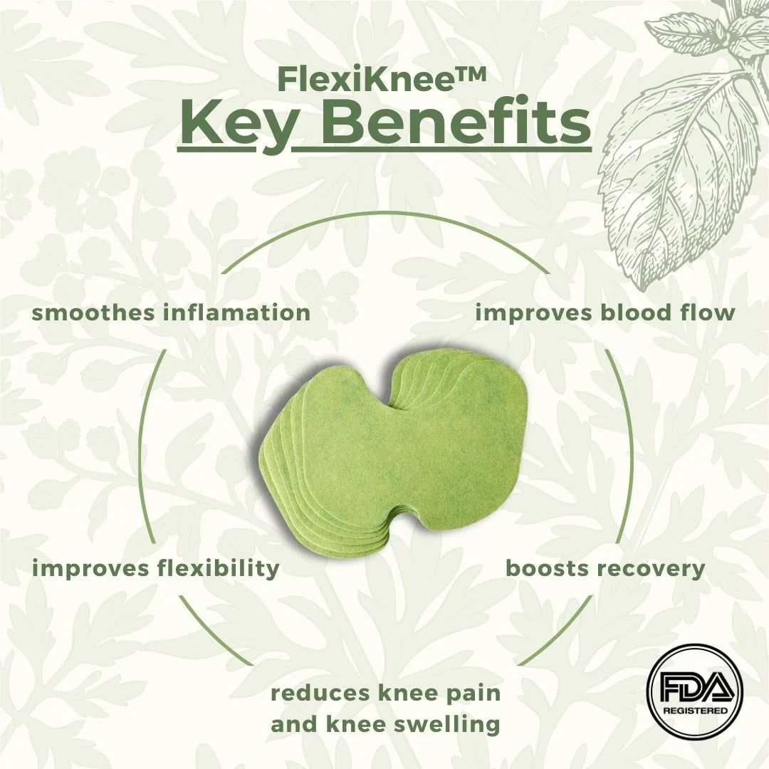 FlexiKnee™ Herbal Knee Patches