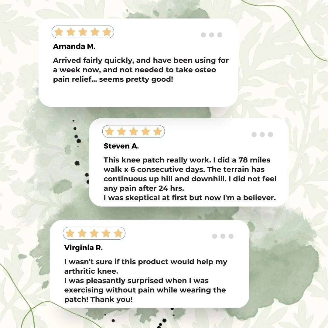 FlexiKnee™ Herbal Knee Patches
