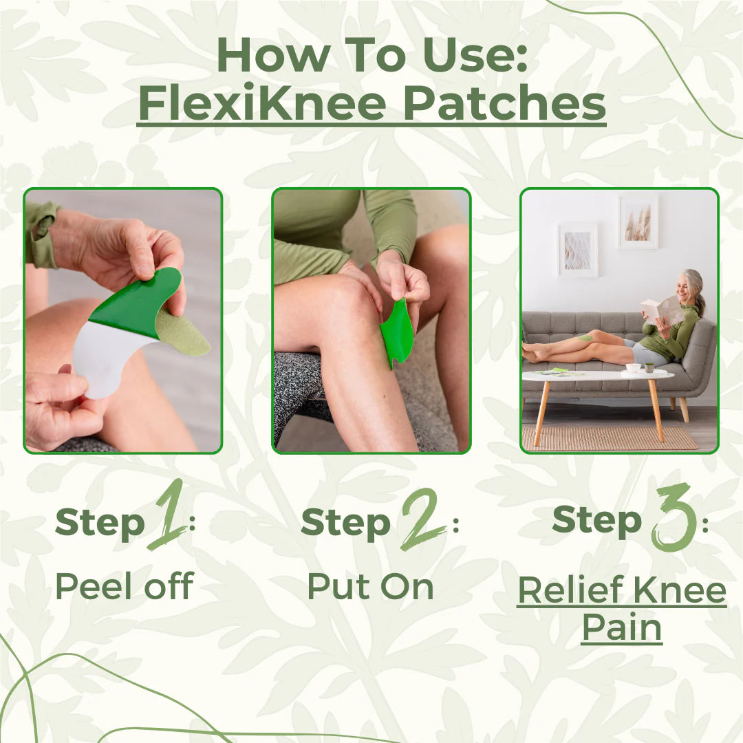 FlexiKnee™ Herbal Knee Patches